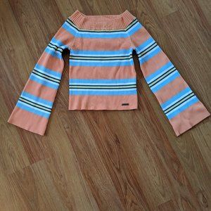 SWEATY BETTY BELL SLEEVE SWEATER - XS